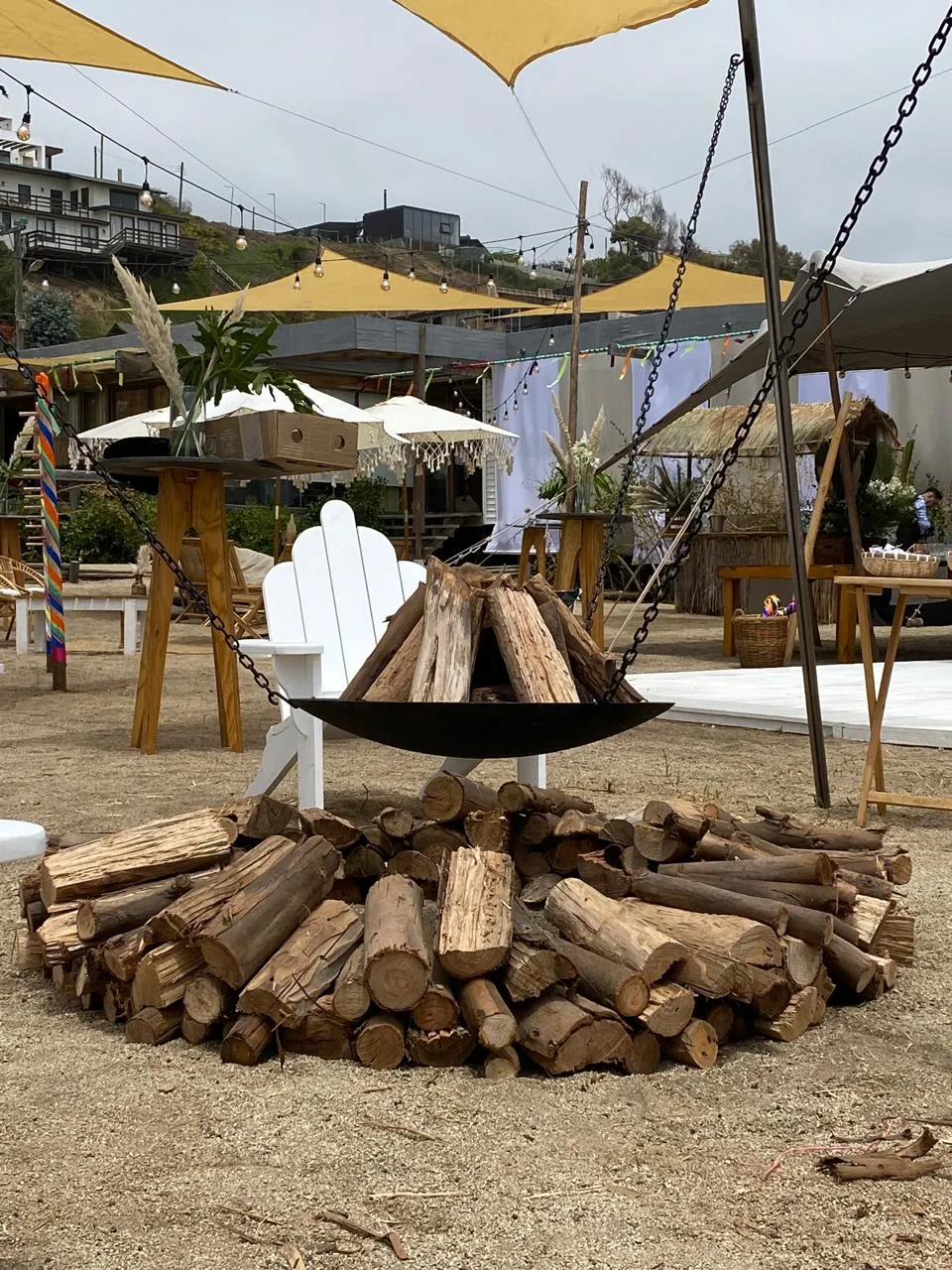 Decoración matrimonio playa Santiago - foto 6