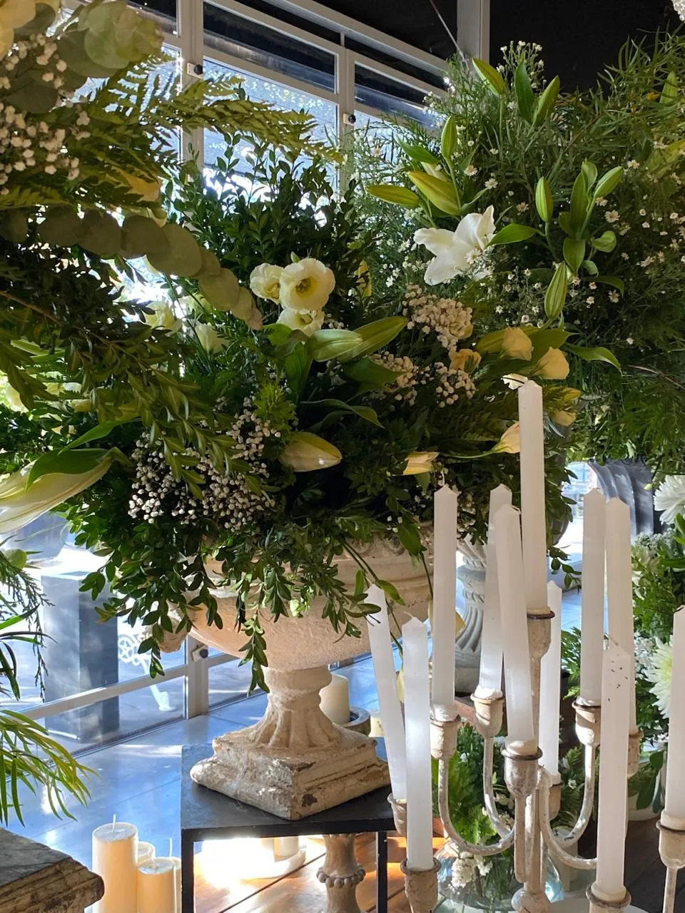 Matrimonio elegante blanco verde Santiago - foto 5