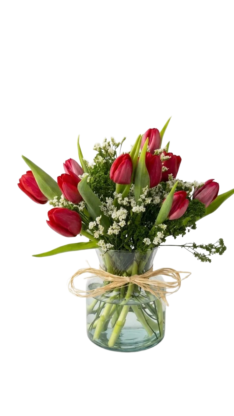 Ramos al florero