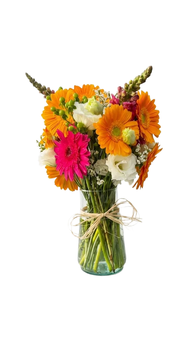 Ramos al florero
